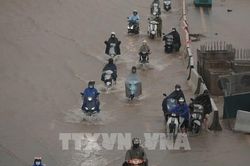 Từ đêm 17/9, mưa lớn trên khu vực Bắc Bộ, Thanh Hóa và Nghệ An giảm dần