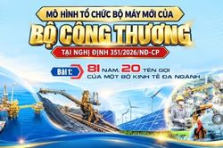 Mô hình tổ chức bộ máy mới của Bộ Công Thương tại Nghị định 351/2026/NĐ-CP - Bài 1: 81 năm, 20 tên gọi của một bộ kinh tế đa ngành