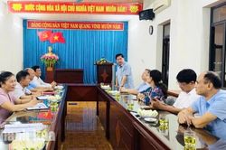 Đoàn công tác Hội Làm vườn Việt Nam làm việc tại Thanh Hóa
