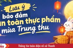 Lưu ý bảo đảm an toàn thực phẩm mùa Trung thu