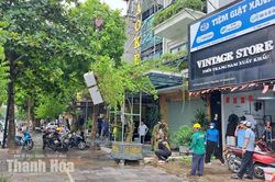 Phường Hạc Thành: Xem xét hạ mức đánh giá hoàn thành nhiệm vụ nếu cán bộ không chấp hành quy định về trật tự đô thị