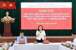 Giám sát việc thực hiện pháp luật về dân chủ ở cơ sở tại xã Bà Nà