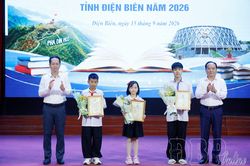 Trao 53 giải cuộc thi 'Đại sứ Văn hóa đọc' tỉnh Điện Biên năm 2026