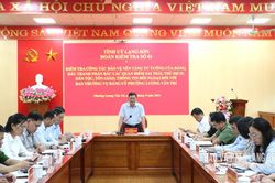 Đoàn Kiểm tra số 1 kiểm tra việc thực hiện một số nhiệm vụ công tác tại phường Lương Văn Tri