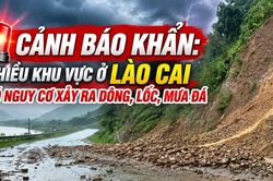 Cảnh báo khẩn: Nhiều khu vực ở Lào Cai có nguy cơ xảy ra dông, lốc, mưa đá