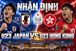 Nhận định bóng đá U23 Nhật Bản vs U23 Hồng Kông: Ký ức bán kết ASIAD 2023