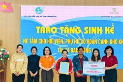 Hỗ trợ sinh kế, nhà ở giúp phụ nữ khó khăn ổn định cuộc sống