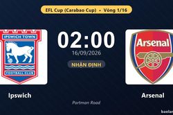 Nhận định Ipswich vs Arsenal: Thắng để đi tiếp