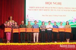 Phường Duy Tân triển khai phong trào “Gửi tiền tiết kiệm, chung tay vì người nghèo”