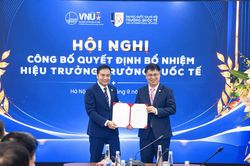 PGS.TS. Nguyễn Anh Tuấn được bổ nhiệm làm Hiệu trưởng Trường Quốc tế – ĐHQGHN