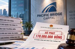 Chậm nộp hàng loạt báo cáo, Pacific Bridge Capital bị phạt 170 triệu đồng