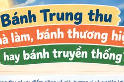 Bánh Trung thu nhà làm, thương hiệu hay truyền thống: Đâu là lựa chọn đáng tiền?