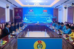 Tăng cường hợp tác giữa Công đoàn Hà Nội và Công đoàn Thủ đô Viêng Chăn