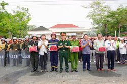 Khai mạc diễn tập chiến đấu phòng thủ xã Cái Đôi Vàm