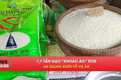 An Giang khởi tố vụ 7,7 tấn gạo giả mạo nhãn hiệu ST25