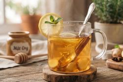 4 lợi ích khi uống nước chanh gừng mật ong vào mùa thu