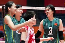 Tuyển bóng chuyền nữ Việt Nam thắng dễ không tưởng trận ra quân ASIAD 2026