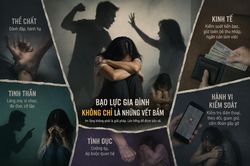 Đừng để im lặng che khuất tổn thương:Kỳ 1 - Bạo lực gia đình không chỉ bắt đầu từ cú đánh