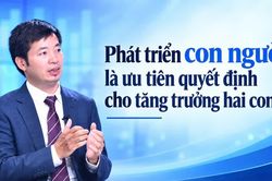 Phát triển con người là ưu tiên quyết định cho tăng trưởng hai con số