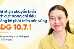 Ghi nhận chuyển biến tích cực trong chỉ tiêu thống kê phát triển bền vững SDG 10.7.1