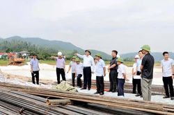 Thông tin mới nhất về tiến độ xây dựng tuyến đường bộ cao tốc Vinh-Thanh Thủy