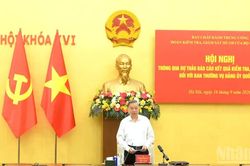 Thông qua kết quả kiểm tra, giám sát đối với Ban Thường vụ Đảng ủy Quốc hội