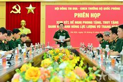 Đại tướng Nguyễn Trọng Nghĩa chủ trì phiên họp Hội đồng Thi đua - Khen thưởng Bộ Quốc phòng
