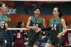 Bóng chuyền nữ Việt Nam thắng Qatar, khởi đầu thuận lợi tại ASIAD 20