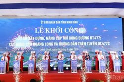 Ninh Bình: Khởi công tuyến đường giao thông gần 7.000 tỷ đồng, kết nối liên vùng đồng bằng và miền núi