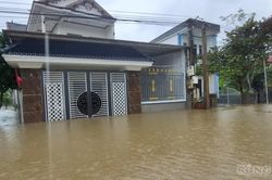 Thanh Hoá: Lũ sông Bưởi lên cao, nguy cơ ngập lụt vùng ven sông