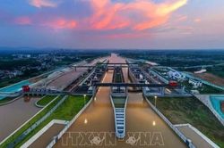 Kênh đào nối sông với biển quy mô lớn của Trung Quốc chính thức đi vào hoạt động