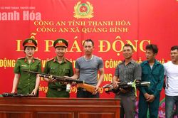Kiên quyết loại bỏ hiểm họa từ vũ khí, vật liệu nổ
