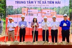 Khởi công Trung tâm Y tế xã Tiên Hải gần 20 tỷ đồng