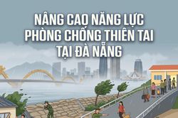 [Infographic] - Nâng cao năng lực phòng chống thiên tai tại Đà Nẵng
