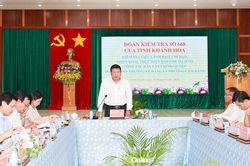 Kiểm tra công tác thực hiện dân chủ ở cơ sở tại phường Cam Ranh