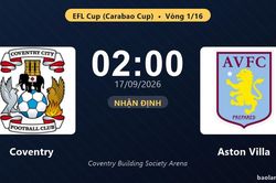Nhận định Coventry vs Aston Villa: Thắng để đi tiếp