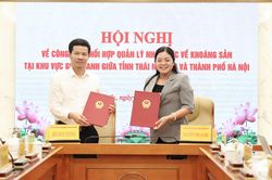 Thái Nguyên - Hà Nội tăng cường phối hợp quản lý khoáng sản vùng giáp ranh