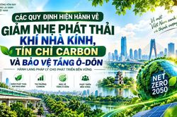 C&aacute;c quy định hiện h&agrave;nh v&egrave; giảm nhẹ ph&aacute;t thải kh&iacute; nh&agrave; k&iacute;nh, t&iacute;n chỉ carbon v&agrave; bảo vệ tầng &ocirc; d&ocirc;n