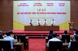 4 Văn phòng Trung ương tăng cường phối hợp từ sớm, từ xa trên môi trường số