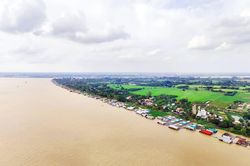 Yên bình xã đảo Mỹ Hòa Hưng