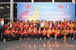 Đoàn thể thao Việt Nam lên đường sang Nhật Bản dự ASIAD 2026