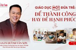 GS.TS Huỳnh Văn Sơn: Thất bại là một phần bình thường của sự phát triển