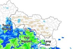 Cảnh báo dông, lốc, sét, mưa đá và mưa lớn cục bộ