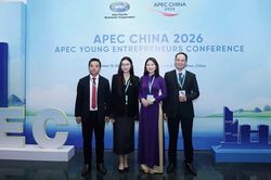 Đại diện Hội Doanh nhân trẻ Việt Nam tham dự diễn đàn Doanh nhân trẻ APEC 2026