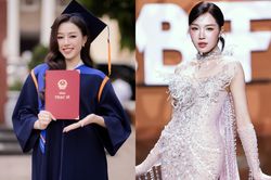 Sắc vóc Á hậu Việt nhận bằng thạc sĩ Quản trị kinh doanh ở tuổi 24