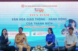 Phát huy vai trò của người trẻ trong xây dựng văn hóa giao thông Thủ đô