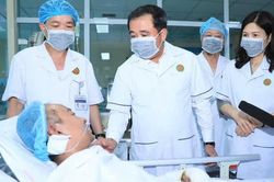 Bí thư Hà Nội thăm hỏi các nạn nhân trong vụ cháy tại Tây Hồ