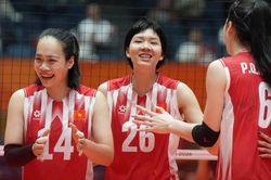 Bóng chuyền nữ Việt Nam vào tứ kết ASIAD 2026