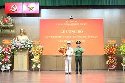 Đại tá Nguyễn Đại Đồng giữ chức Cục trưởng An ninh chính trị nội bộ