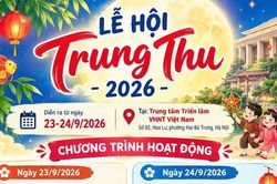 Nhiều trải nghiệm tại Lễ hội Trung thu - 2026 ở Hà nội
